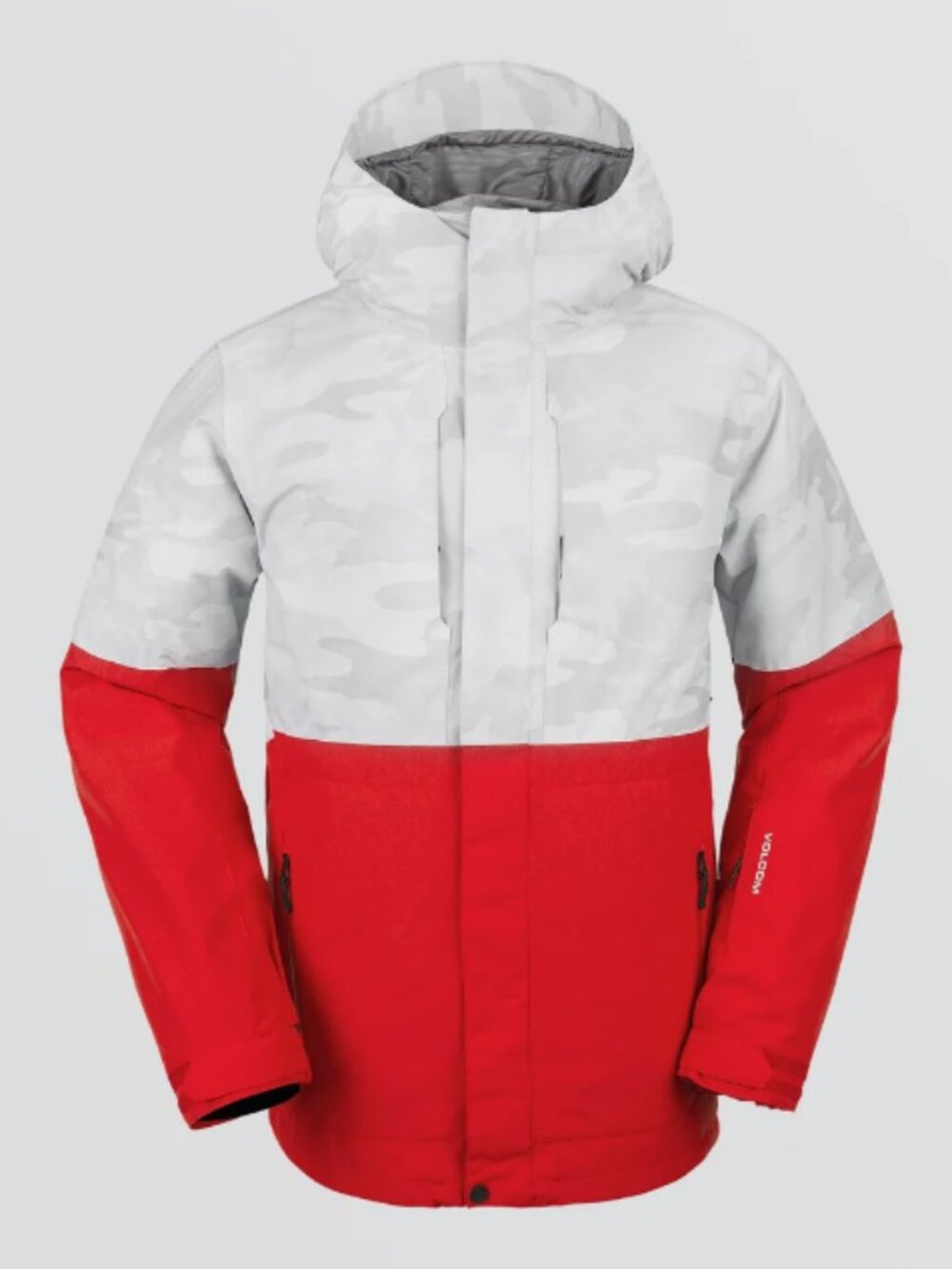 Volcom V.Co Op Insulated Red / White Camo Snowboard Jacket – XL – BRAND NEW WITH